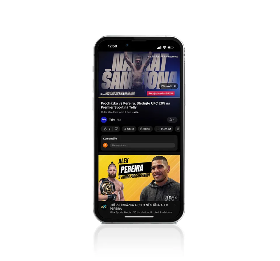 Kampaň UFC na YouTube